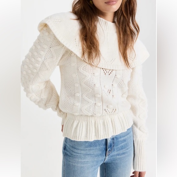 Sea New York Pernilla Popcorn Sweater XXS - Picture 5 of 9